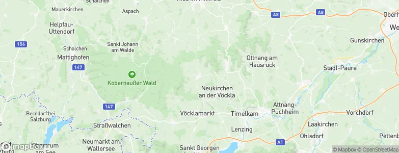Frankenburg, Austria Map