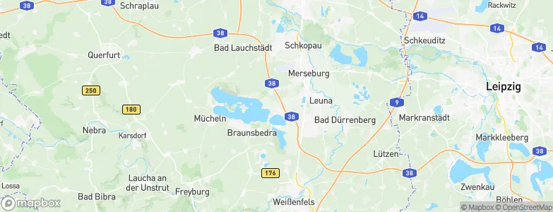 Frankleben, Germany Map
