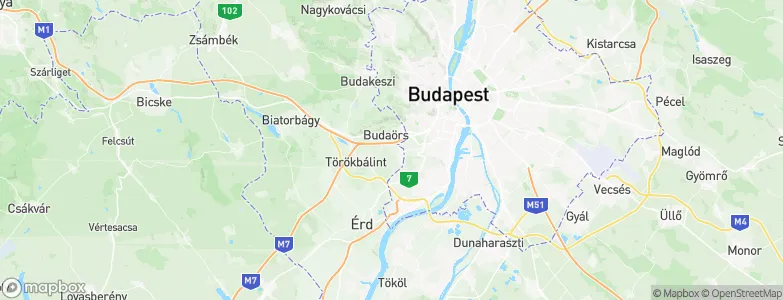 Franktanya, Hungary Map