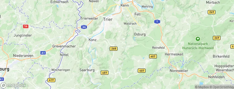 Franzenheim, Germany Map
