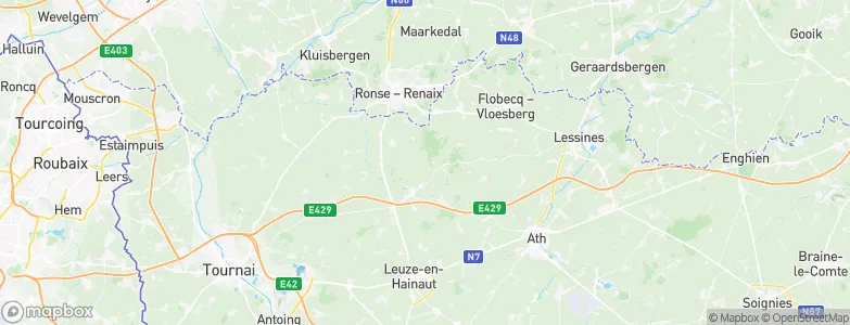 Frasnes-lez-Anvaing, Belgium Map