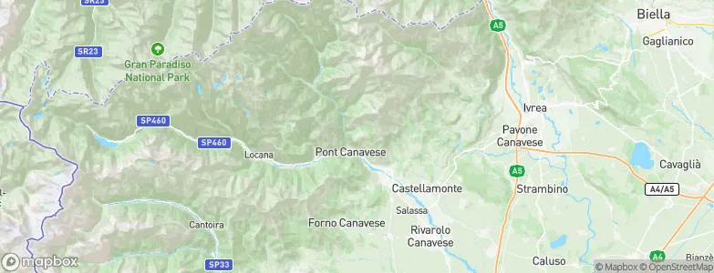 Frassinetto, Italy Map