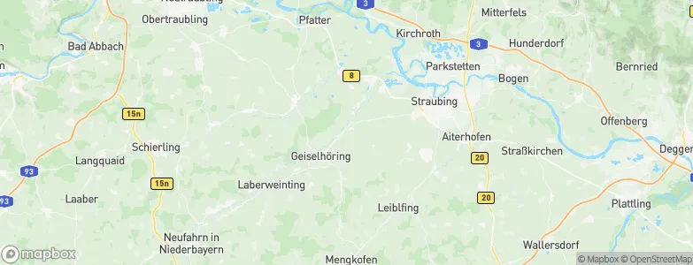 Frauenhofen b. Perkam, Germany Map