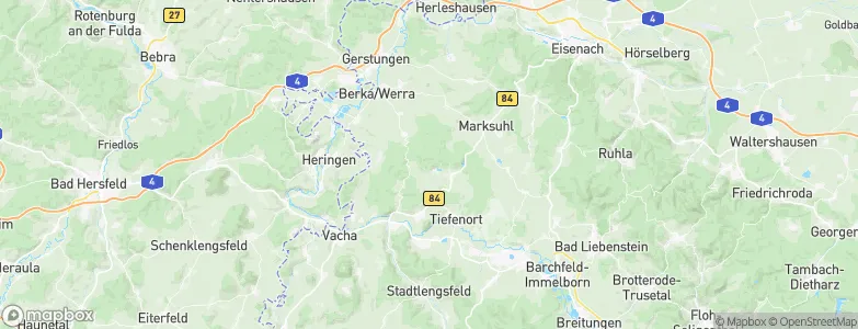 Frauensee, Germany Map