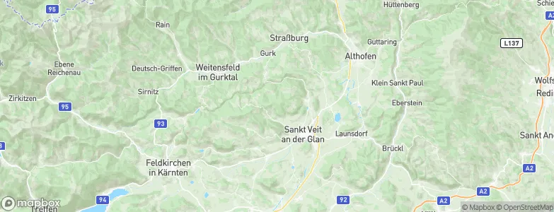 Frauenstein, Austria Map