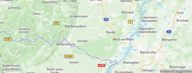 Freckenfeld, Germany Map