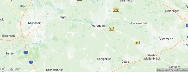 Freckenhorst, Germany Map