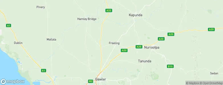Freeling, Australia Map