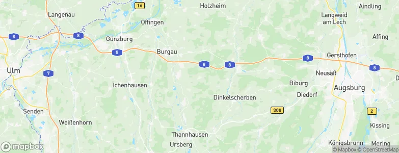 Freihalden, Germany Map