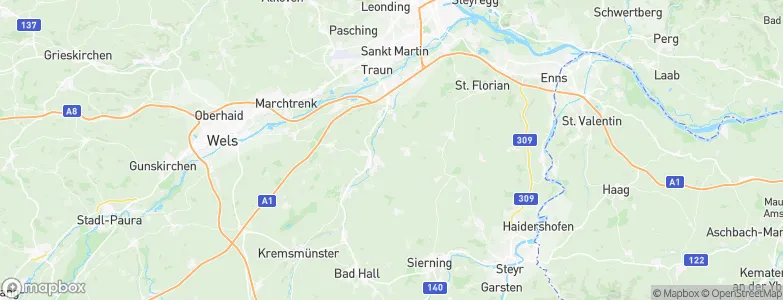 Freiling, Austria Map