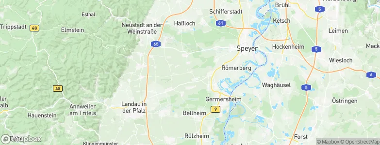 Freisbach, Germany Map
