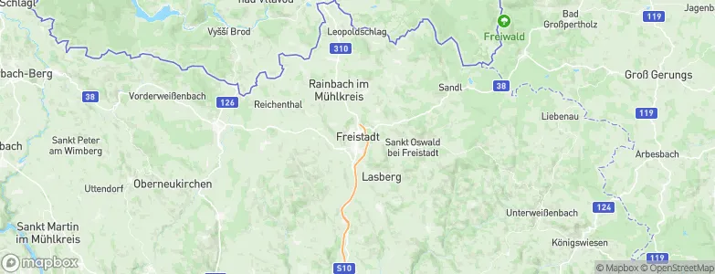 Freistadt, Austria Map