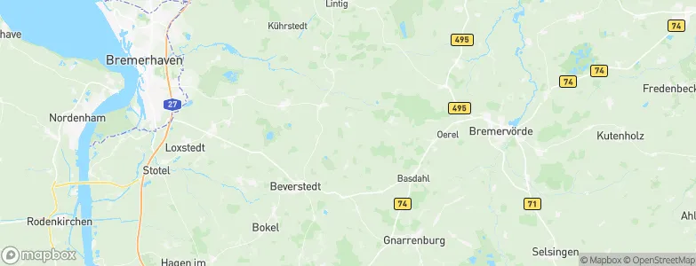 Frelsdorf, Germany Map