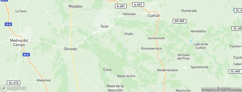 Fresneda de Cuéllar, Spain Map