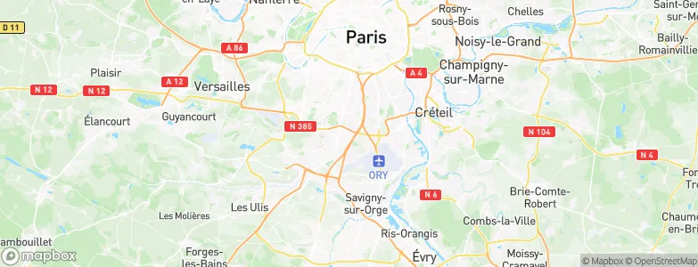 Fresnes, France Map