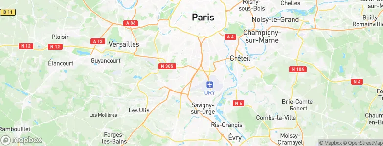 Fresnes, France Map
