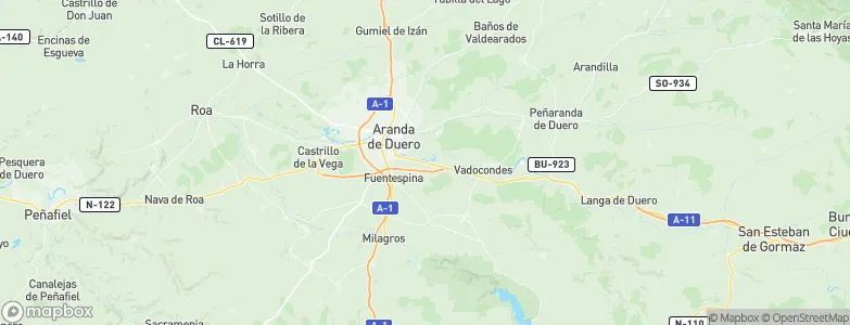 Fresnillo de las Dueñas, Spain Map