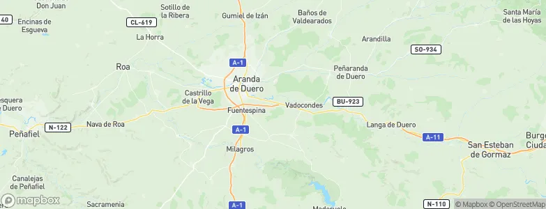 Fresnillo de las Dueñas, Spain Map