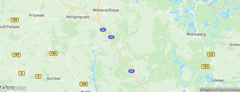 Fretzdorf, Germany Map