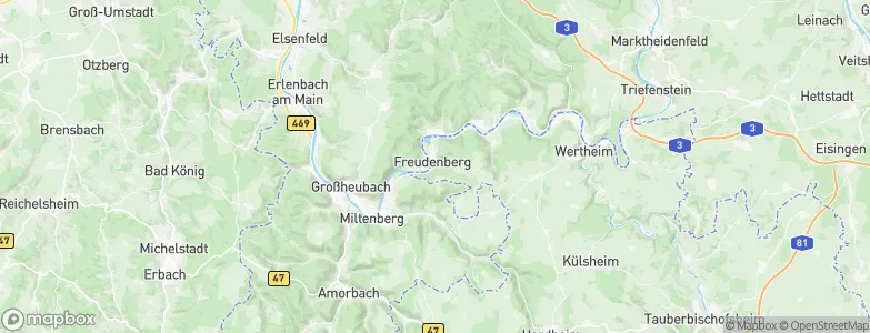 Freudenberg, Germany Map