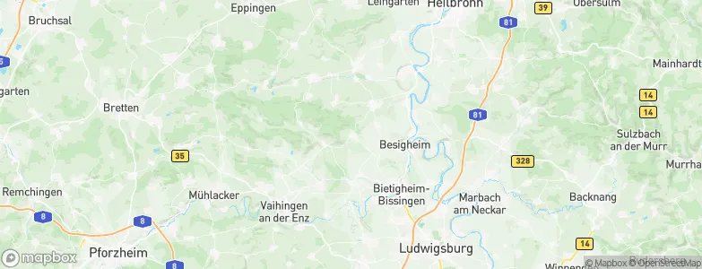 Freudental, Germany Map
