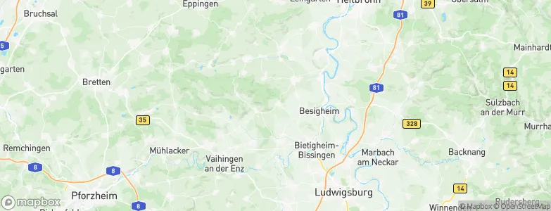 Freudental, Germany Map