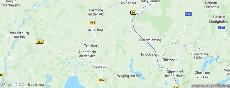 Freutsmoos, Germany Map