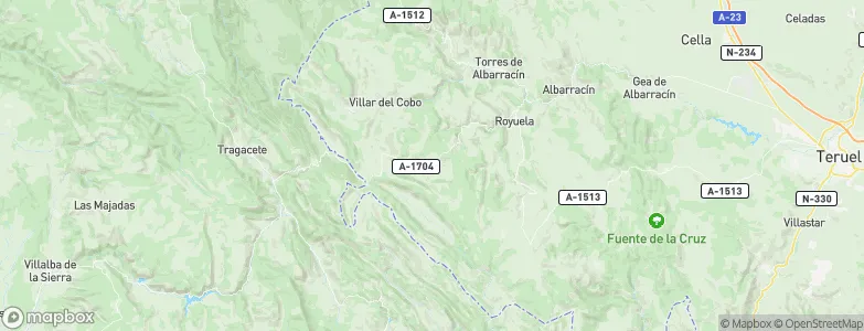 Frías de Albarracín, Spain Map