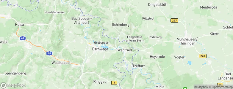 Frieda, Germany Map