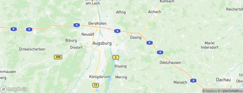 Friedberg, Germany Map
