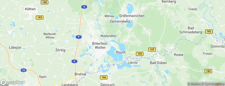 Friedersdorf, Germany Map