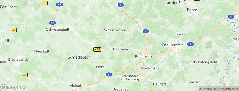 Friedigerode, Germany Map