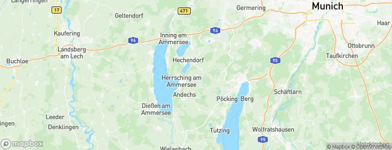 Frieding, Germany Map