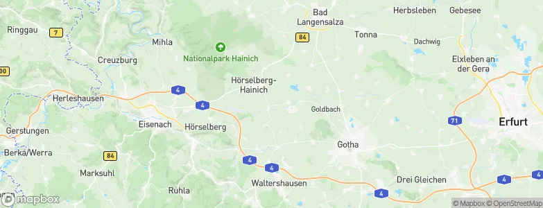 Friedrichswerth, Germany Map