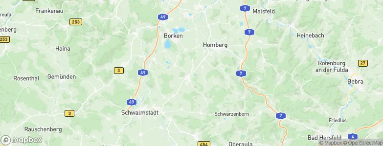 Frielendorf, Germany Map