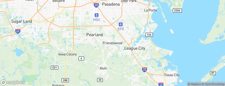 Friendswood, United States Map