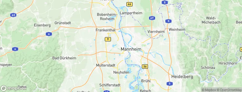 Friesenheim, Germany Map