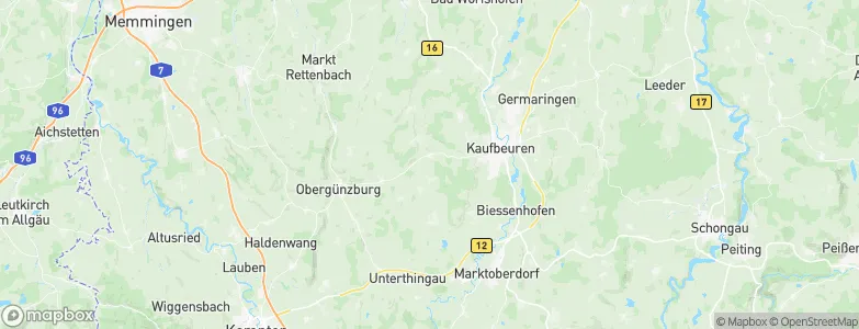 Friesenried, Germany Map