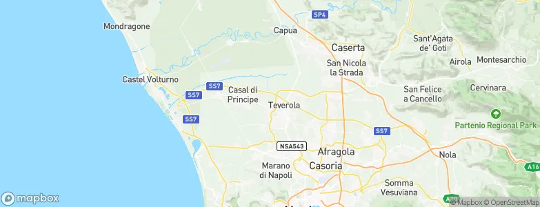 Frignano, Italy Map