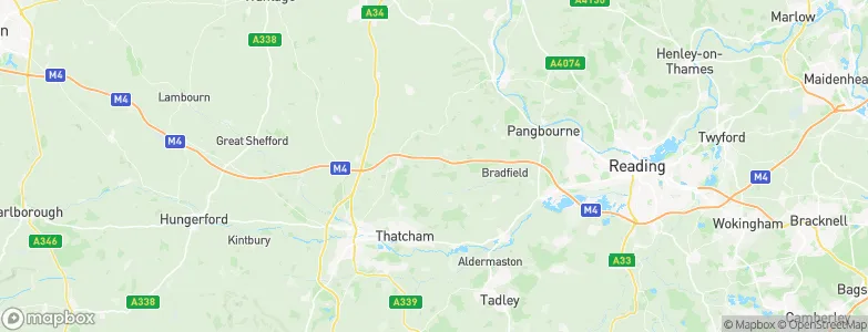 Frilsham, United Kingdom Map