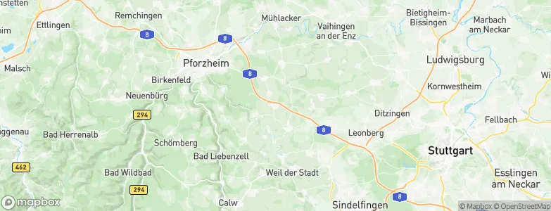 Friolzheim, Germany Map