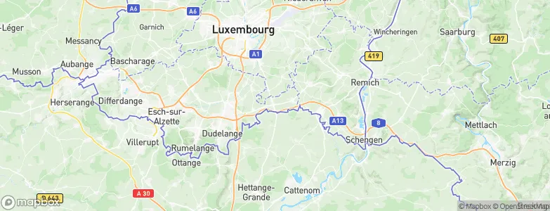 Frisange, Luxembourg Map