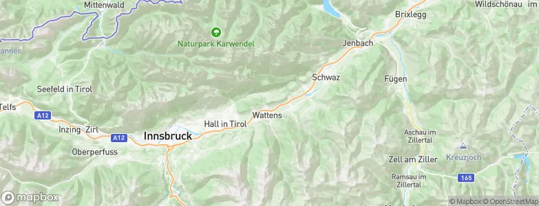 Fritzens, Austria Map
