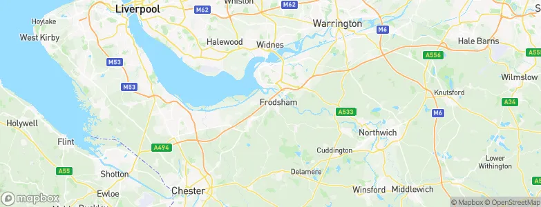 Frodsham, United Kingdom Map