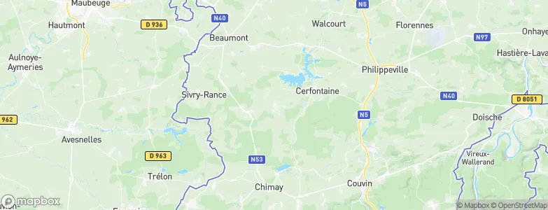 Froidchapelle, Belgium Map