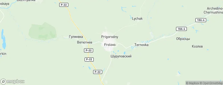 Frolovo, Russia Map