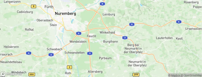 Fröschau, Germany Map
