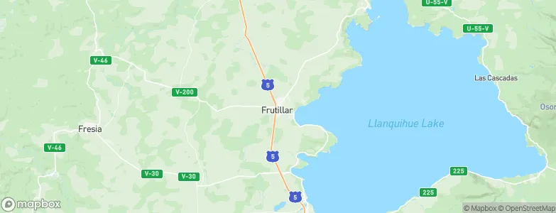 Frutillar Alto, Chile Map