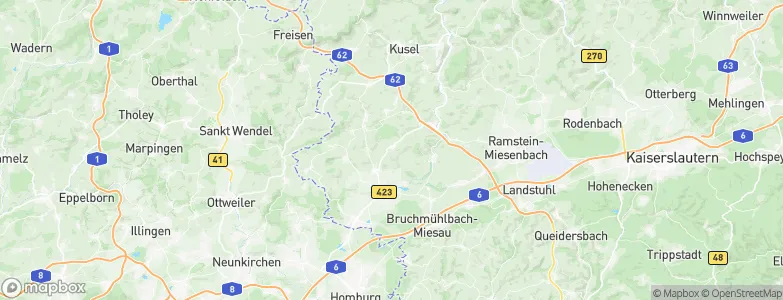Frutzweiler, Germany Map
