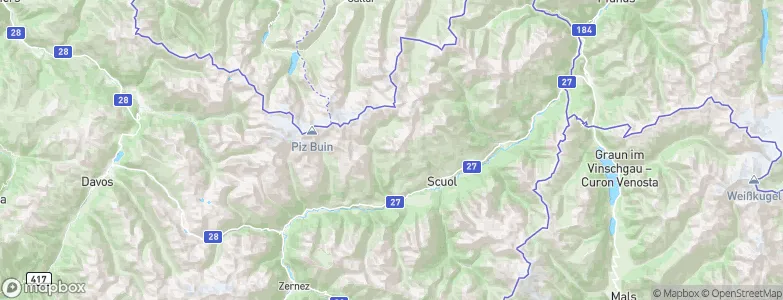 Ftan, Switzerland Map